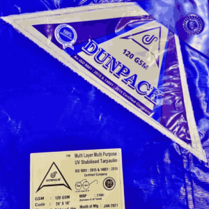 polyethylene tarpaulin blue