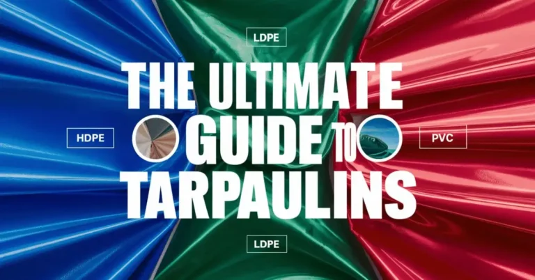 The Ultimate Guide to Tarpaulins: HDPE, LDPE, PVC, and More