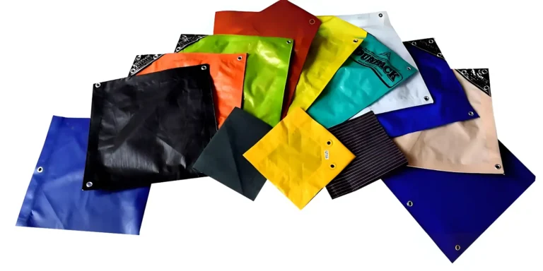 Various types of tarpaulins