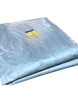 DUNPACK HAMMER 170 GSM HDPE Tarpaulin – Silver & White – Waterproof & UV Resistant